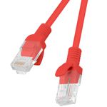 Cable de red ethernet Cat. 6 UTP de 3 m de color rojo PCU6-10CC-0300-R - RJ10500 - 01
