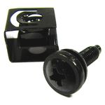 Tornillos M5 para Rack 19 50-pack con pestaña de fijación - RM06500 - 01