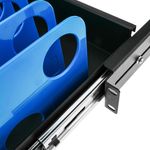 Estantería extraible para armario rack 19" con 10 divisiones para ordenador portátil o tablet 350 mm - RB02101 - 07