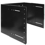 Estructura rack mural 19" de 8U configurable en profundidad para instalación a pared - RR04400 - 02