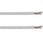 Bobina de cable de red ethernet Cat. 6 UTP de 45 m rígido de color blanco para exterior - S122500 - 05