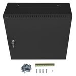 Rack19 mural 6U+3U F200 540x200x540 puerta metálica Lanberg - WK01000 - 06