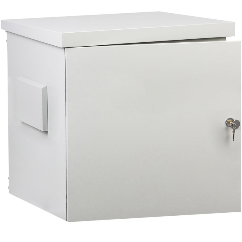 Armario rack 19" para exterior IP55 de 6U blanco SOHORack GO 600x600x420 mm - WX07100 - 01