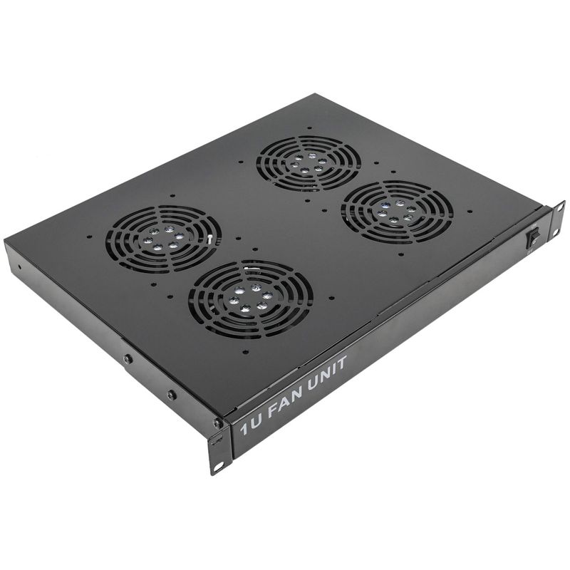 Kit ventilación para armario rack 19" 1U de 4 ventiladores de 120mm - RK06400 - 01