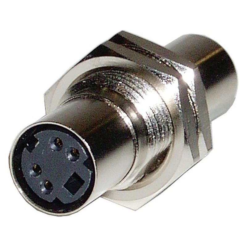 Conector MiniDin4 Hembra para Bus Patch Panel - RP03700 - 01