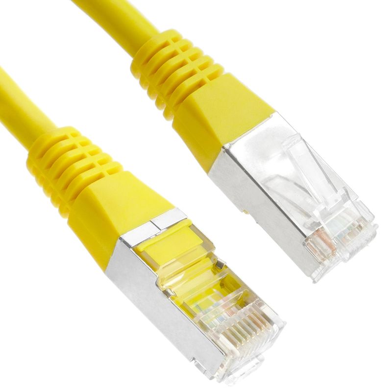 Cable de red ethernet Cat. 6 FTP de 0,5 m de color amarillo - RU03200 - 01