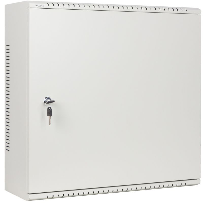Rack19 mural 6U+3U F200 540x200x540 blanco puerta metálica Lanberg - WK01800 - 01