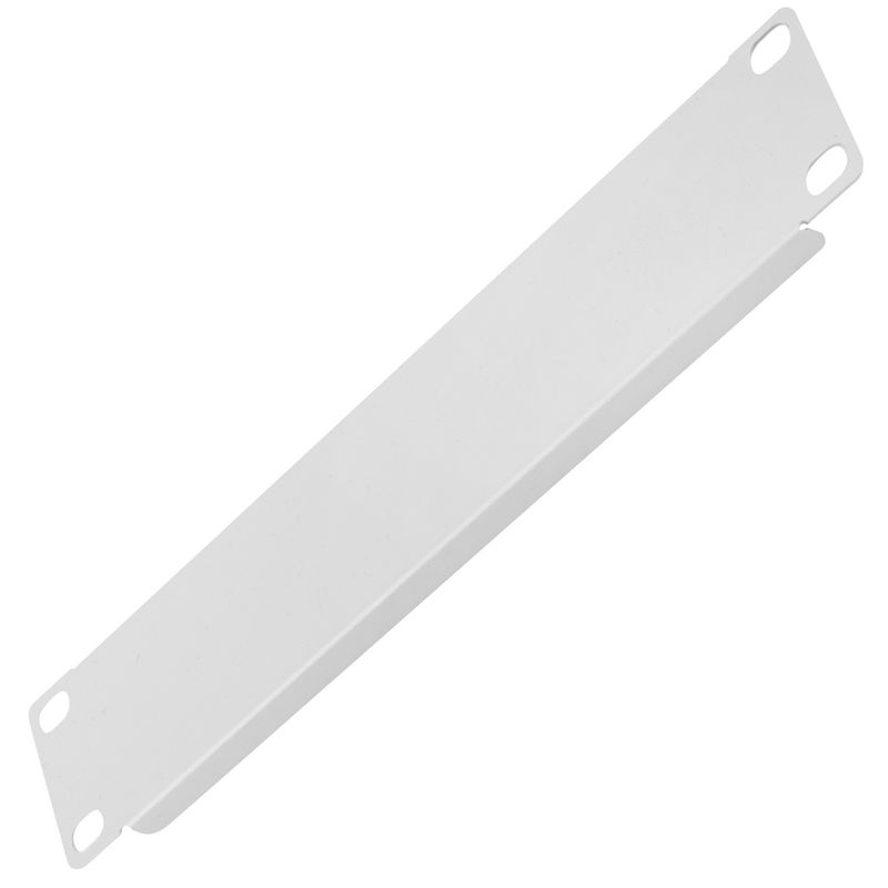 Panel ciego de 1U para armario rack 10" Tapa blanca Lanberg AK-1403-S - RM14600 - 01