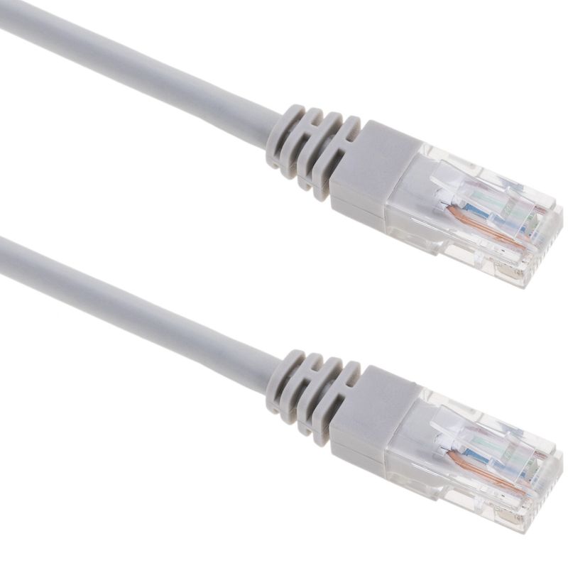 Cable de red ethernet Cat. 6a UTP de 3 m de color gris - RJ06500 - 01