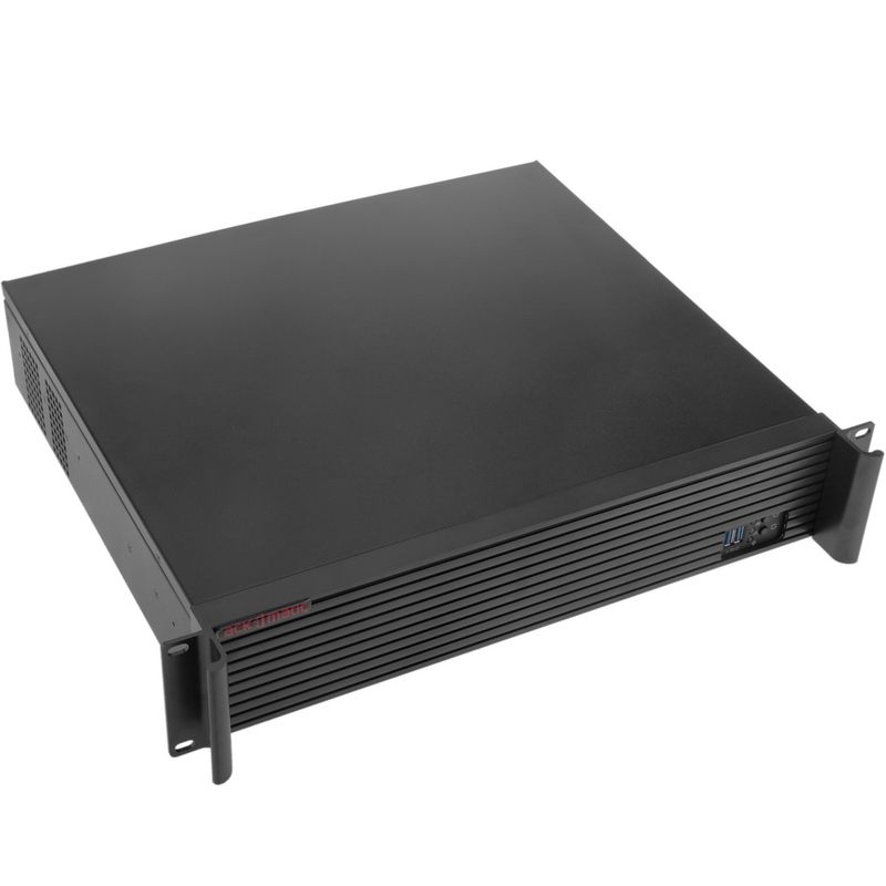Caja rack 19" IPC ATX EATX 2U 4x3.5" fondo 380mm - CK01100 - 01