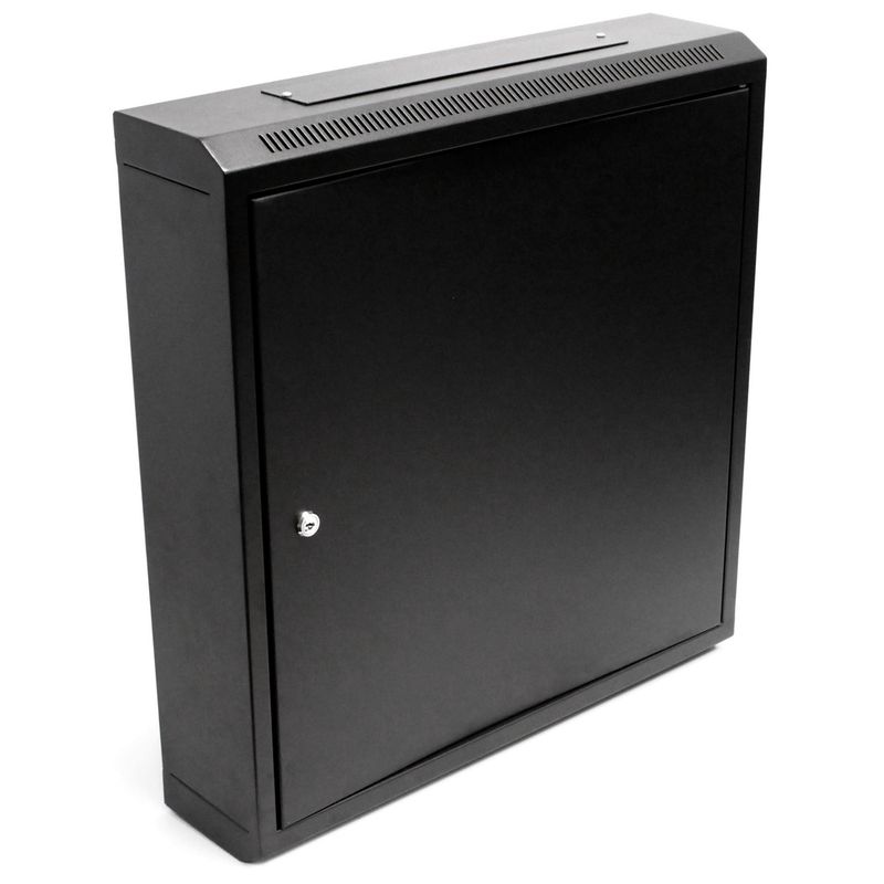 Armario rack mural 19'' 12U 600x150x640mm pared con puerta metálica SOHORack - WK00800 - 01
