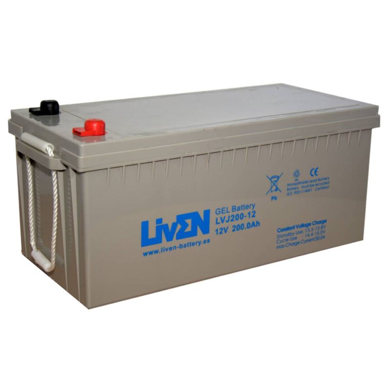 Batería Hybrid Gel AGM de 12V y 200Ah LiVEN - LVJ200-12 - 01