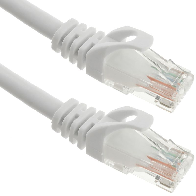 Cable de red ethernet Cat. 6a UTP de 2 m de color blanco - LJ06400 - 01