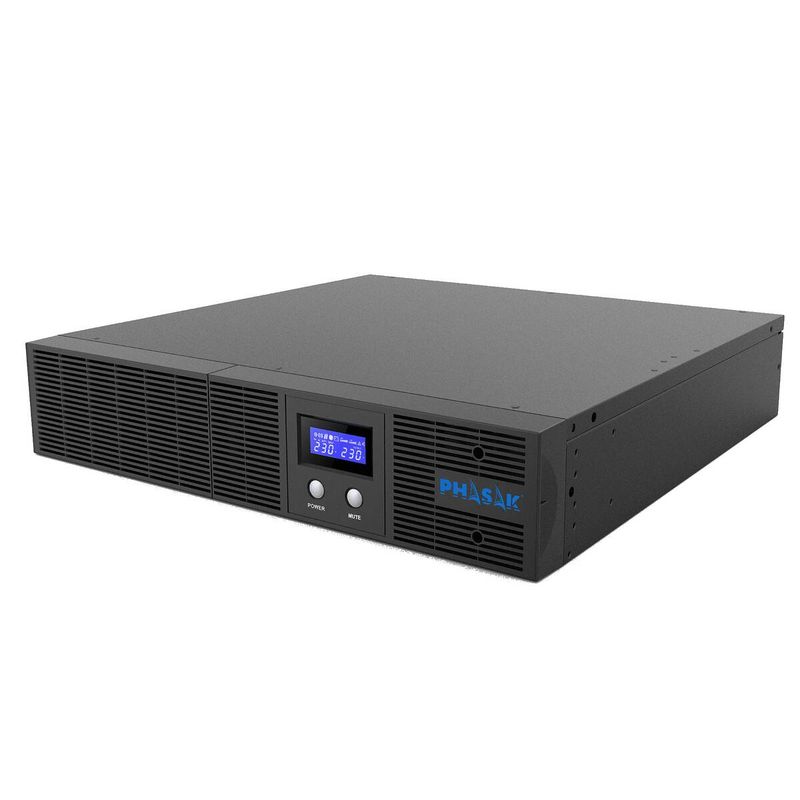 SAI Phasak PROTEKT Rack 3160VA Interactive Pure Sinewave - PH 7530 - 01