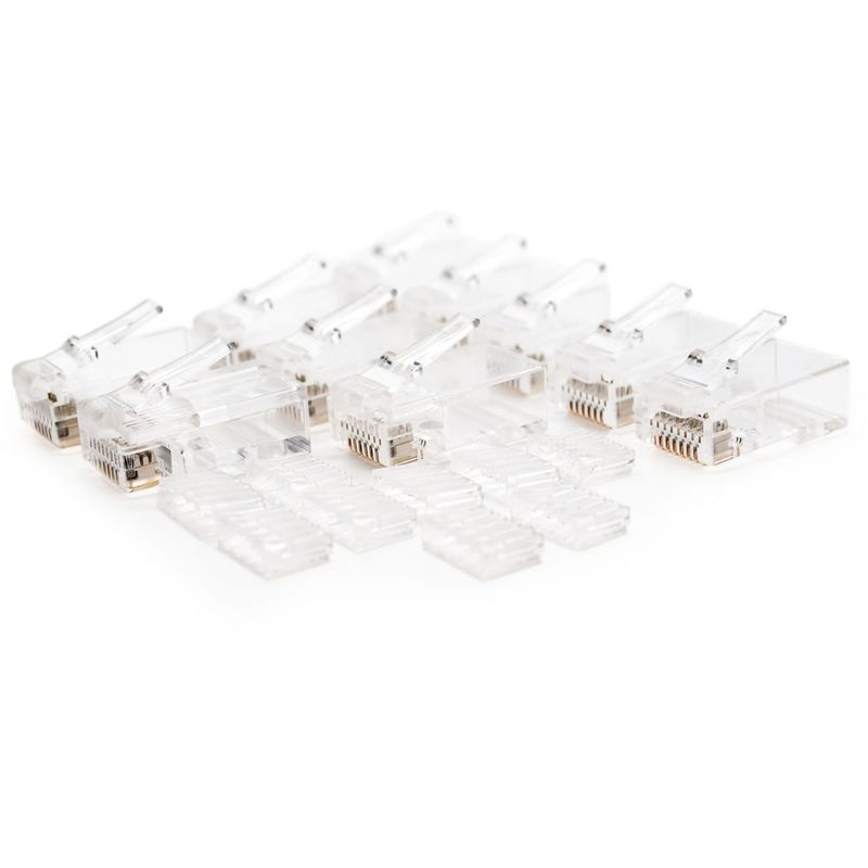 Conector UTP Cat.6 RJ45 macho para crimpar a cable 10 pack - RH13300 - 01