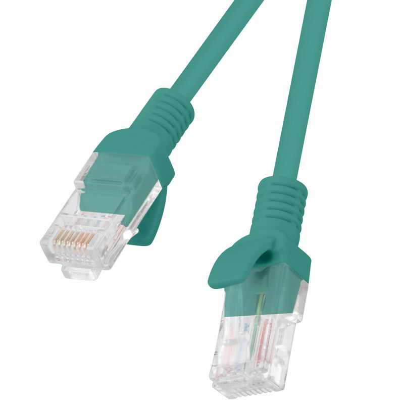 Cable de red ethernet Cat. 6 UTP de 0,5 m de color verde fluke tested PCU6-10CC-0050-G - RU18300 - 01