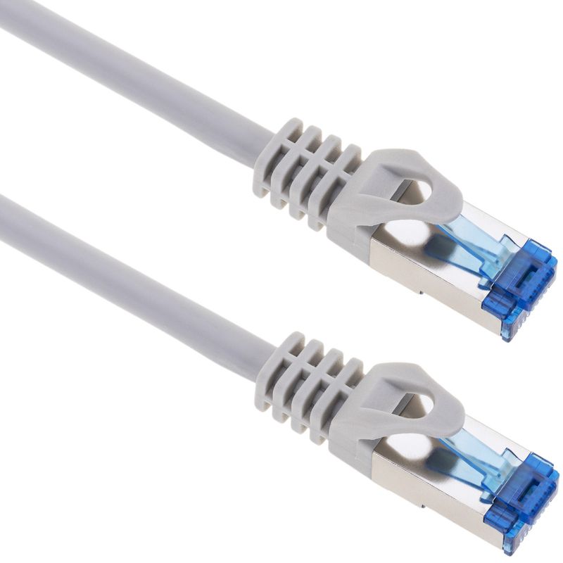 Cable de red ethernet Cat. 6a SFTP de 5 m de color gris - RU06700 - 01