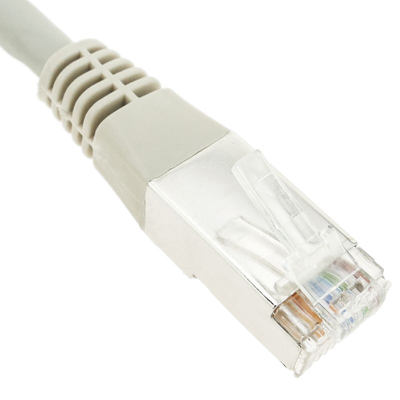 Cable de red ethernet RJ45 LSHF FTP Cat.6 gris 7 m - HF08200 - 01