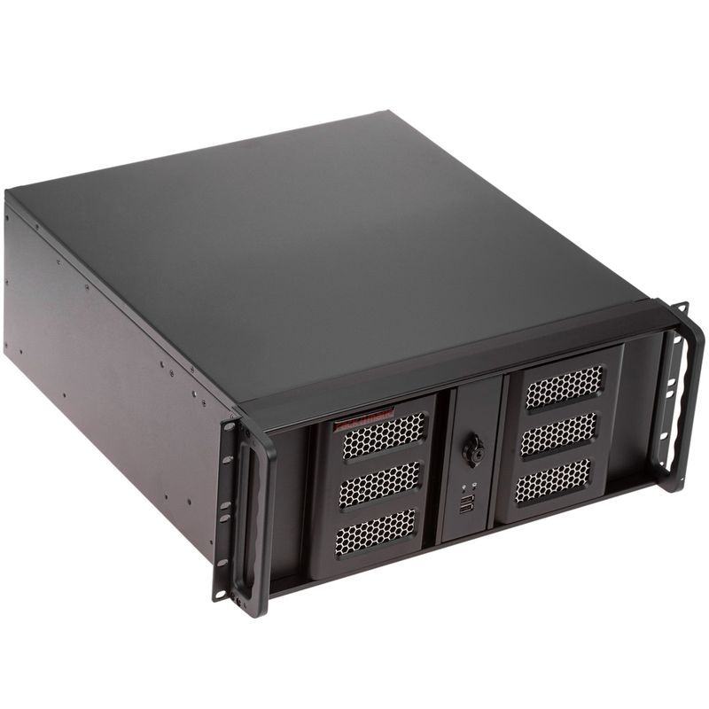 Caja rack 19" IPC ATX 4U 3x5.25" 8x3.5" fondo 460mm - CK03900 - 01