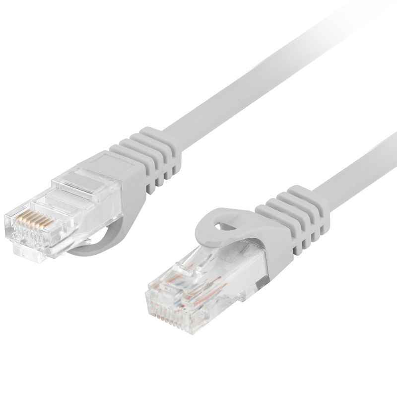 Cable de red ethernet Cat. 6 UTP de 0,25 m de color gris PCU6-10CU-0025-S - RJ15000 - 01