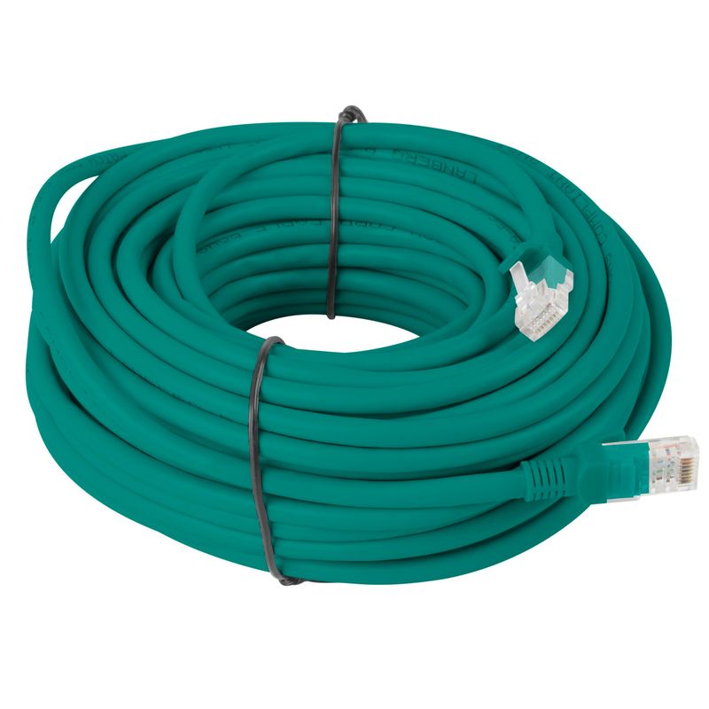 Cable de red ethernet Cat. 6 UTP de 20 m de color verde PCU6-10CC-2000-G - RJ22700 - 01