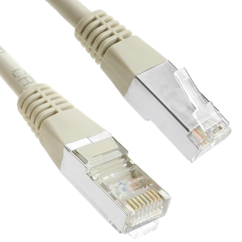 Cable de red ethernet Cat. 6 FTP de 3 m de color gris - RU05500 - 01