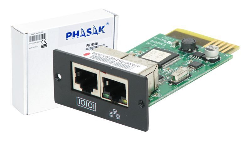 Módulo SNMP para SAI PHASAK con Intelligent Slot - PH 9100 - 01