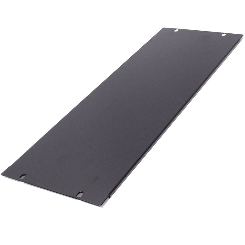Panel ciego de 4U para armario rack 19" Tapa negra - RM02400 - 01