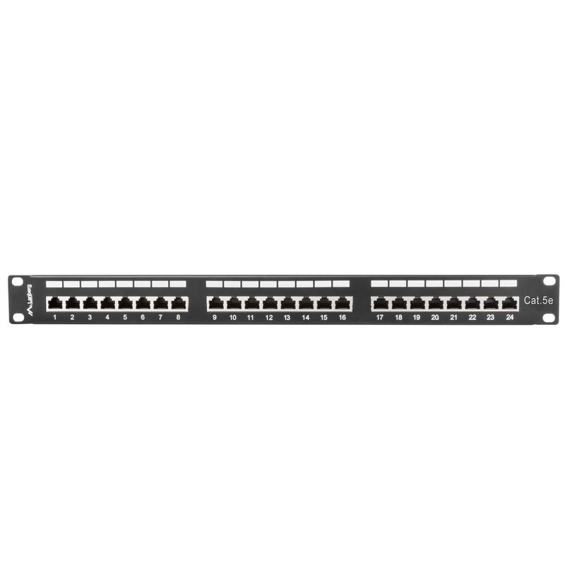 Patch panel 19" de 24 RJ45 CAT.5E FTP 1U Lanberg PPS5-1024-B - RD11700 - 01