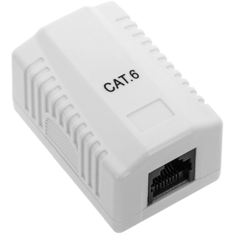 Caja de superficie de 1 RJ45 Cat.6 UTP - RI04100 - 01