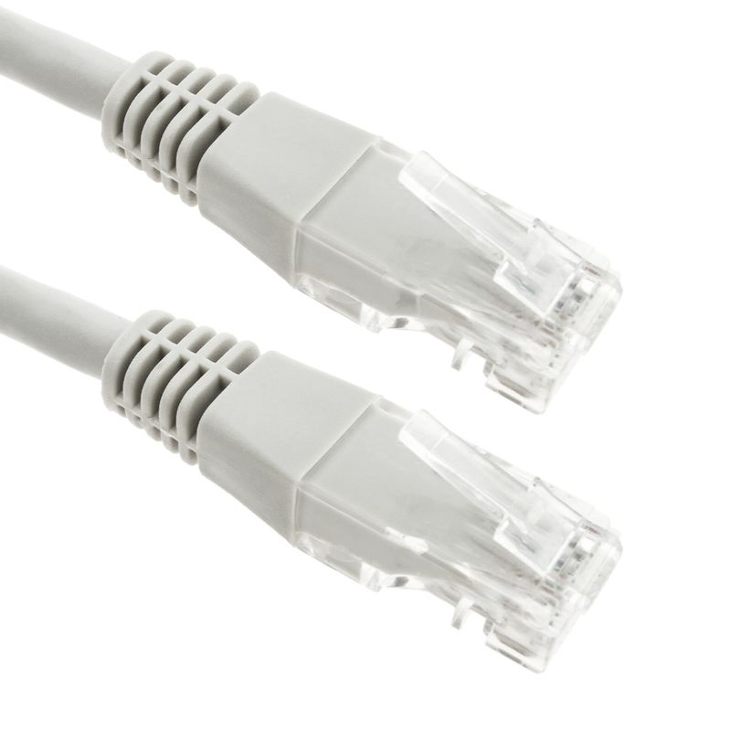 Cable de red ethernet Cat. 6 UTP de 40 m de color gris - RJ08000 - 01