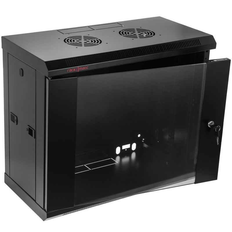 Armario rack mural 19'' 9U 600x300x500mm pared SOHORack de RackMatic - WM03200 - 01