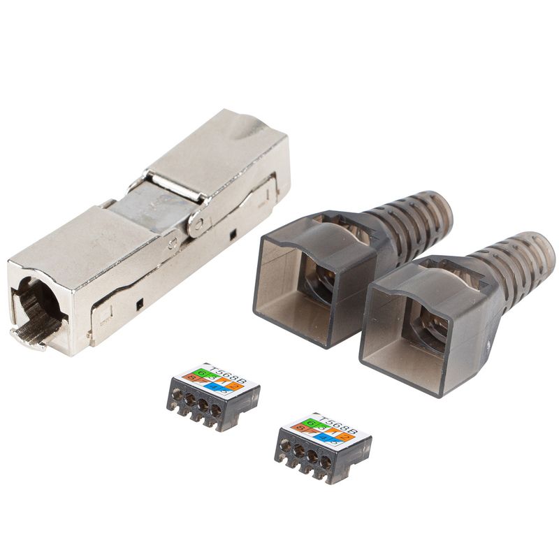 Conector sin herramienta RJ45 cat 6 FTP de 8P8C Lanberg PL2SA-6000TL - RD14600 - 01