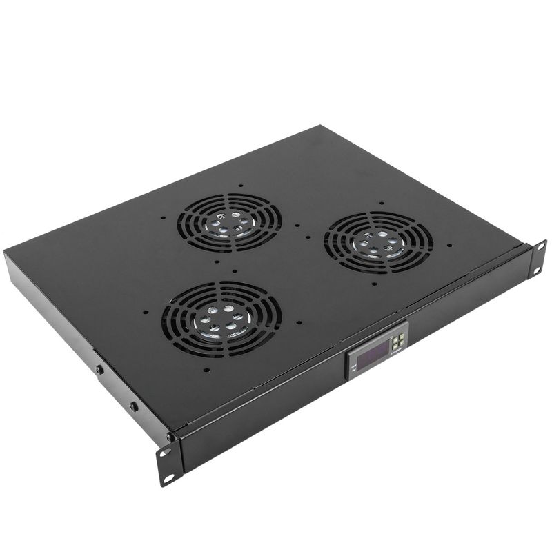 Kit de ventilación con termostato para armario rack 19" de 3 ventiladores de 120mm - RK07300 - 01