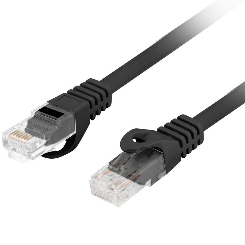 Cable de red ethernet Cat. 6 UTP de 10 m de color negro PCU6-10CU-1000-BK - RJ17700 - 01