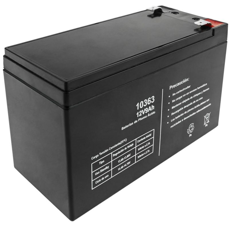 Batería sellada de plomo-ácido de 12V 9Ah recambio SAI - UP09300 - 01