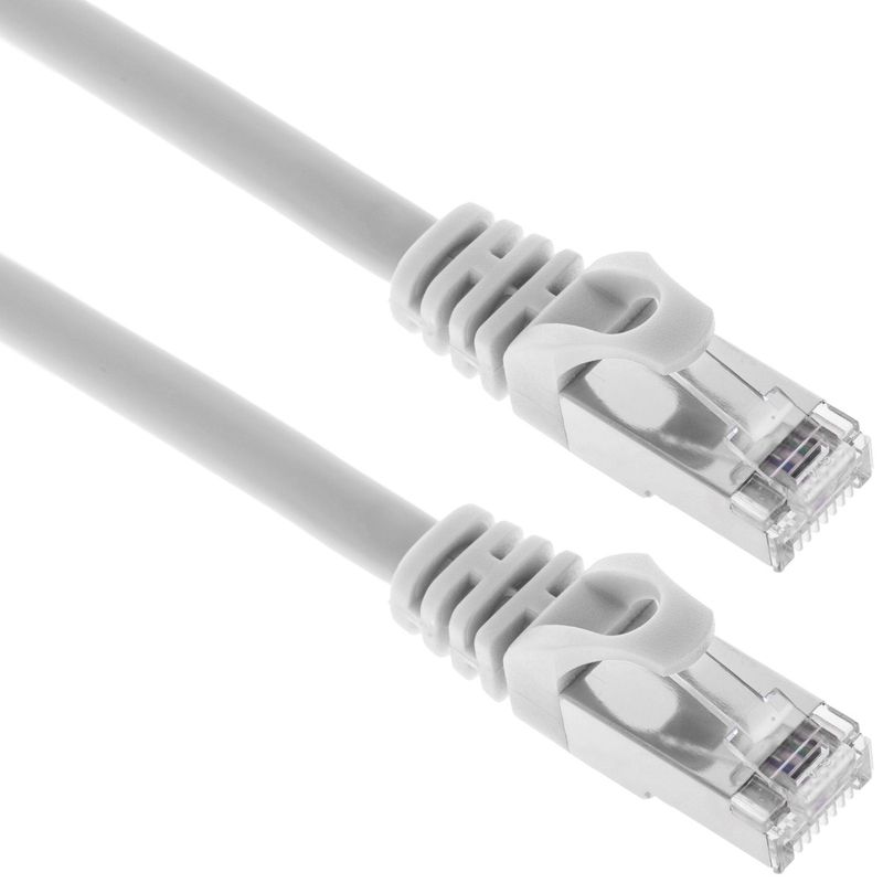 Cable de red ethernet Cat. 6a FTP de 15 m de color blanco - LJ26900 - 01