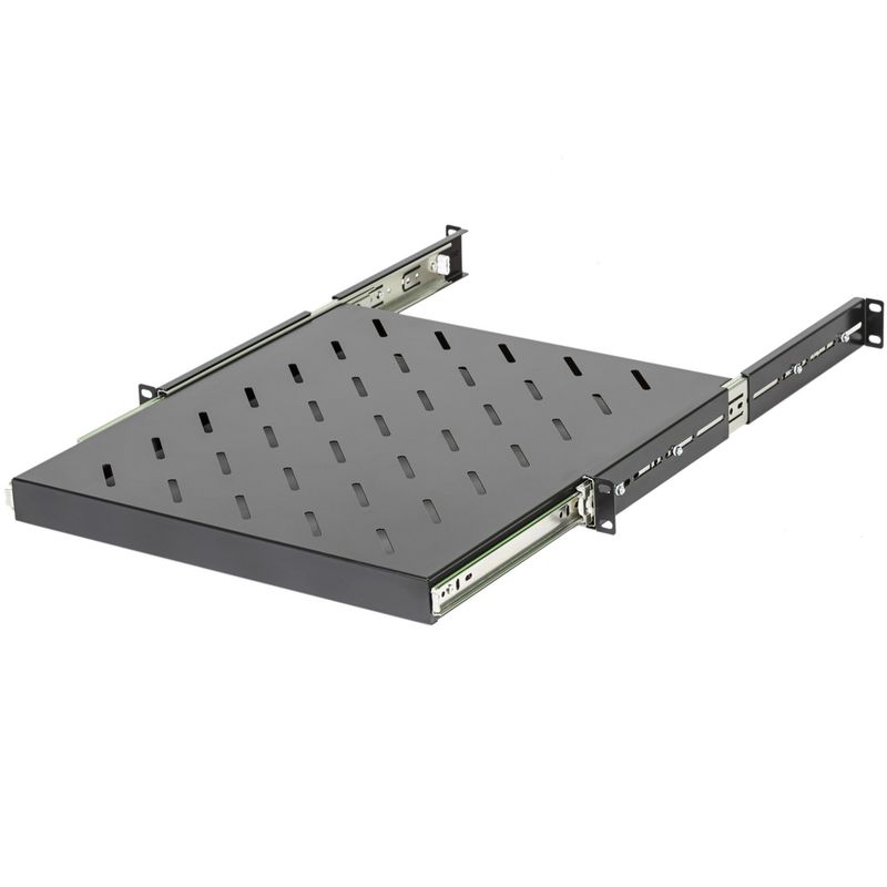 Bandeja telescópica ajustable para armario rack 19" de 1U y fondo 470mm - RZ03500 - 01
