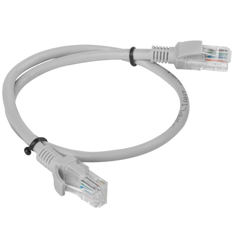 Cable de red ethernet Cat. 6 UTP de 0,5 m de color gris PCU6-10CC-0050-S - RJ15200 - 01