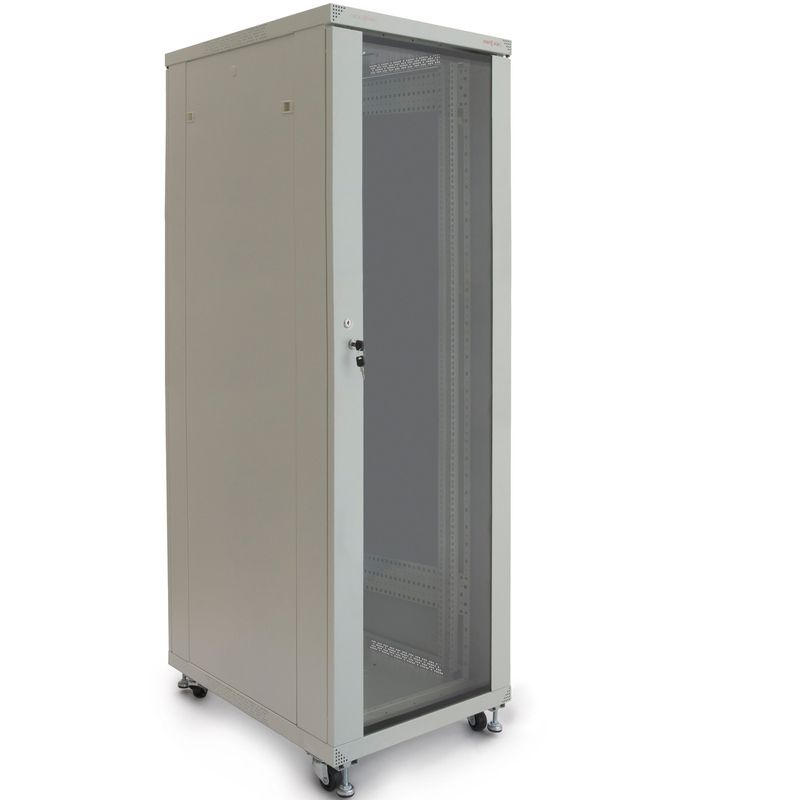 Armario rack 19" de pie 42U 600x800x2000mm blanco MobiRack de RackMatic - WR07200 - 01