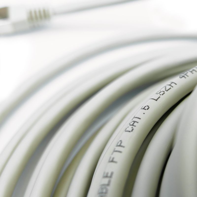 Cable de red ethernet RJ45 LSHF FTP Cat.6 gris 1m - HF07300 - 01