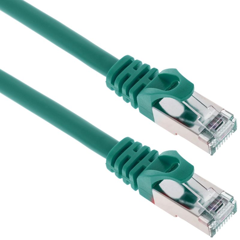 Cable de red ethernet Cat. 6A FTP de 5 m de color verde - LJ22700 - 01